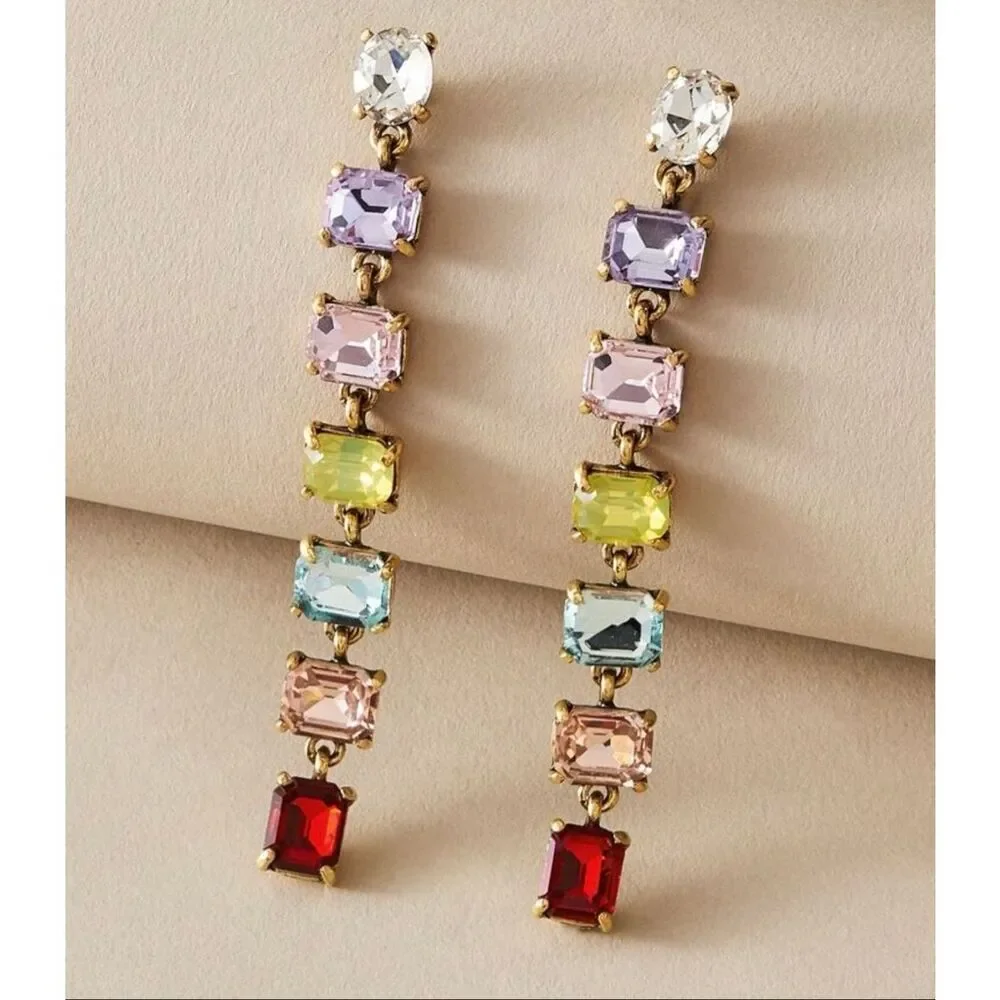 Beautiful Multicolored Dangle Earrings